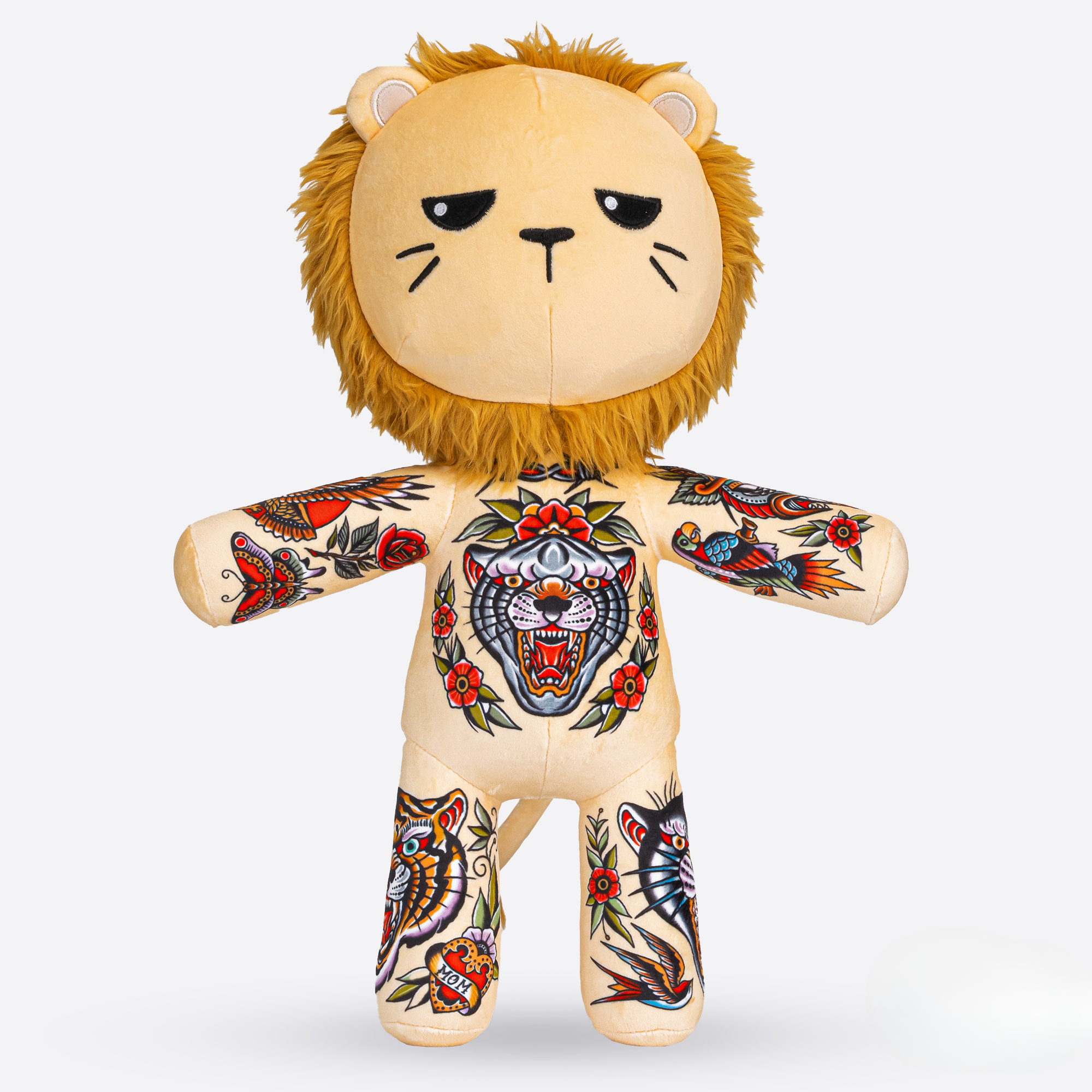 Tattoo Zoo Samuele the Alpha Male Lion 15" Plush