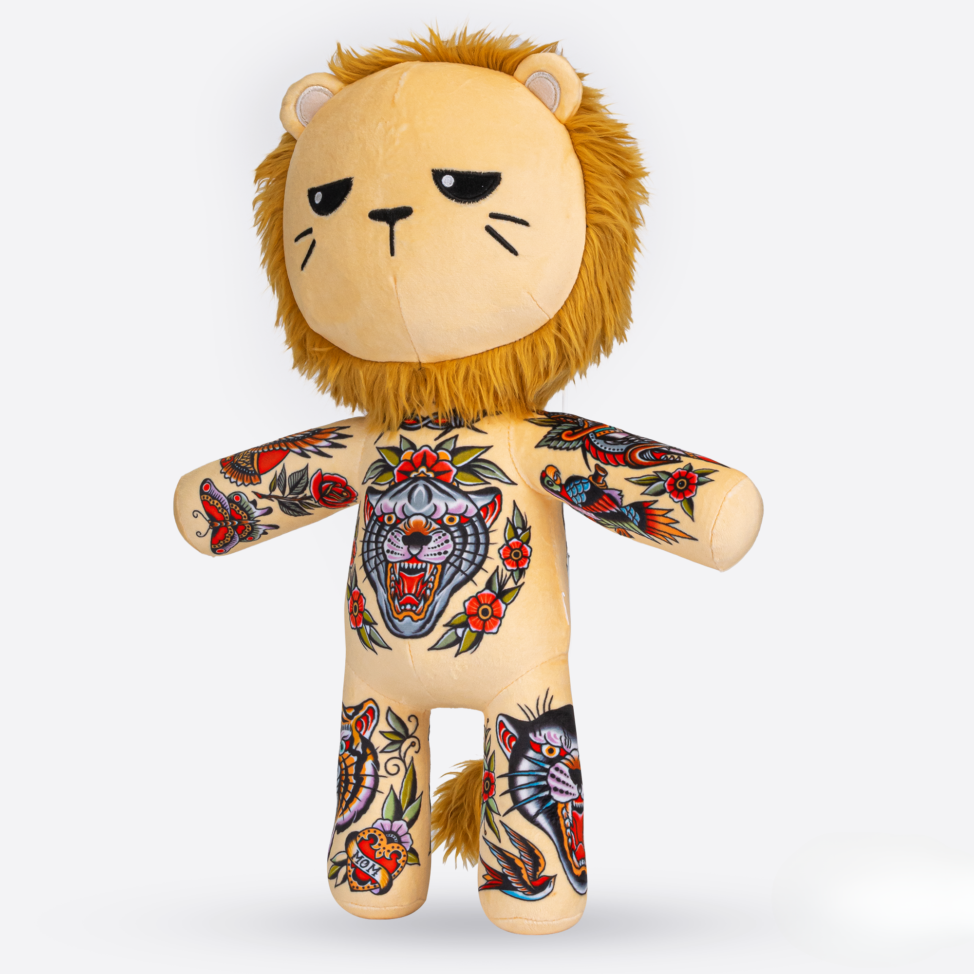 Tattoo Zoo Samuele the Alpha Male Lion 15" Plush