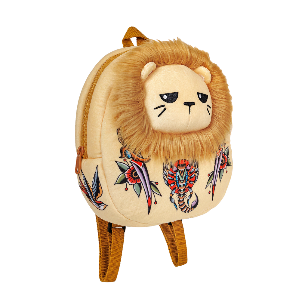 Tattoo Zoo Samuele the Lion Backpack