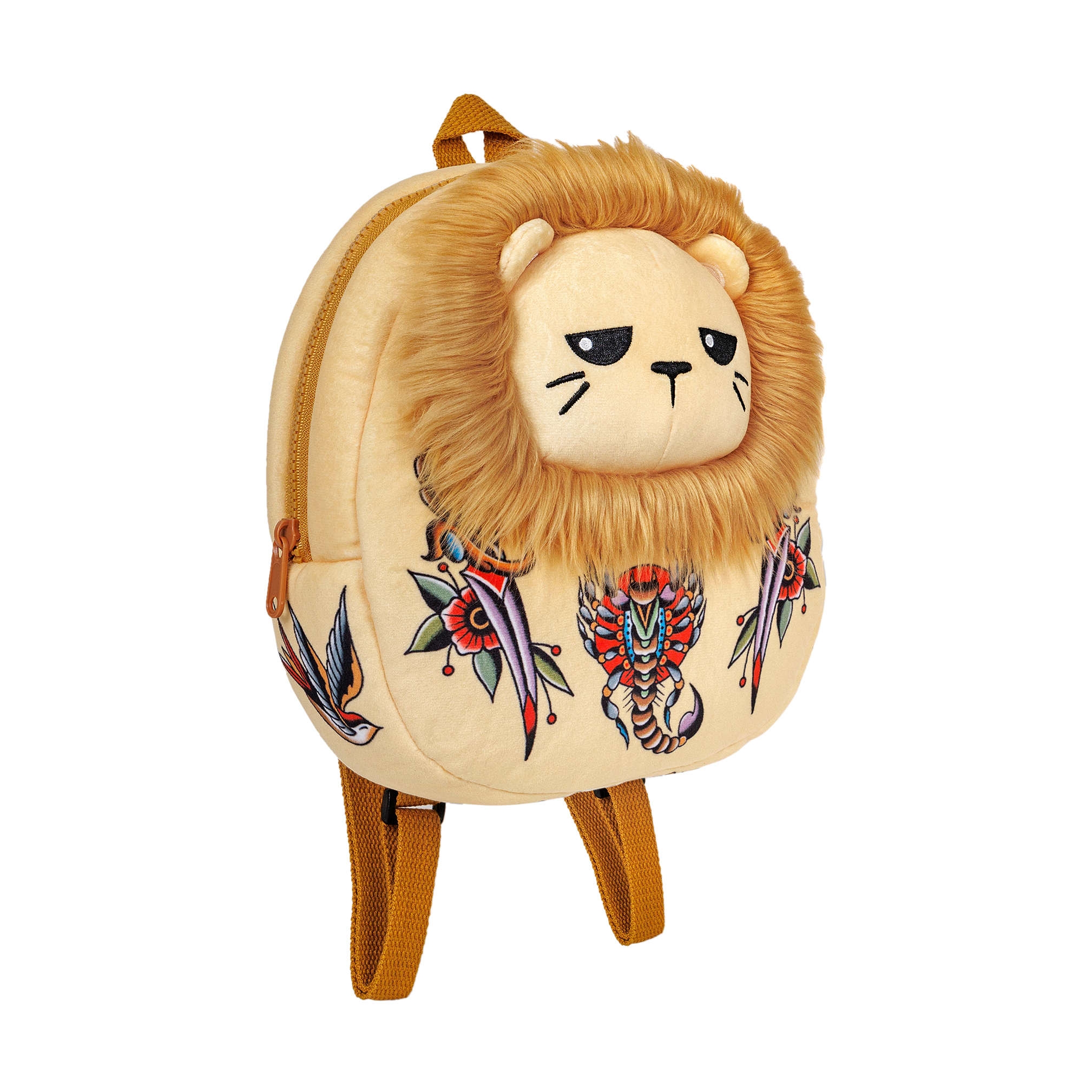 Tattoo Zoo Samuele the Lion Backpack
