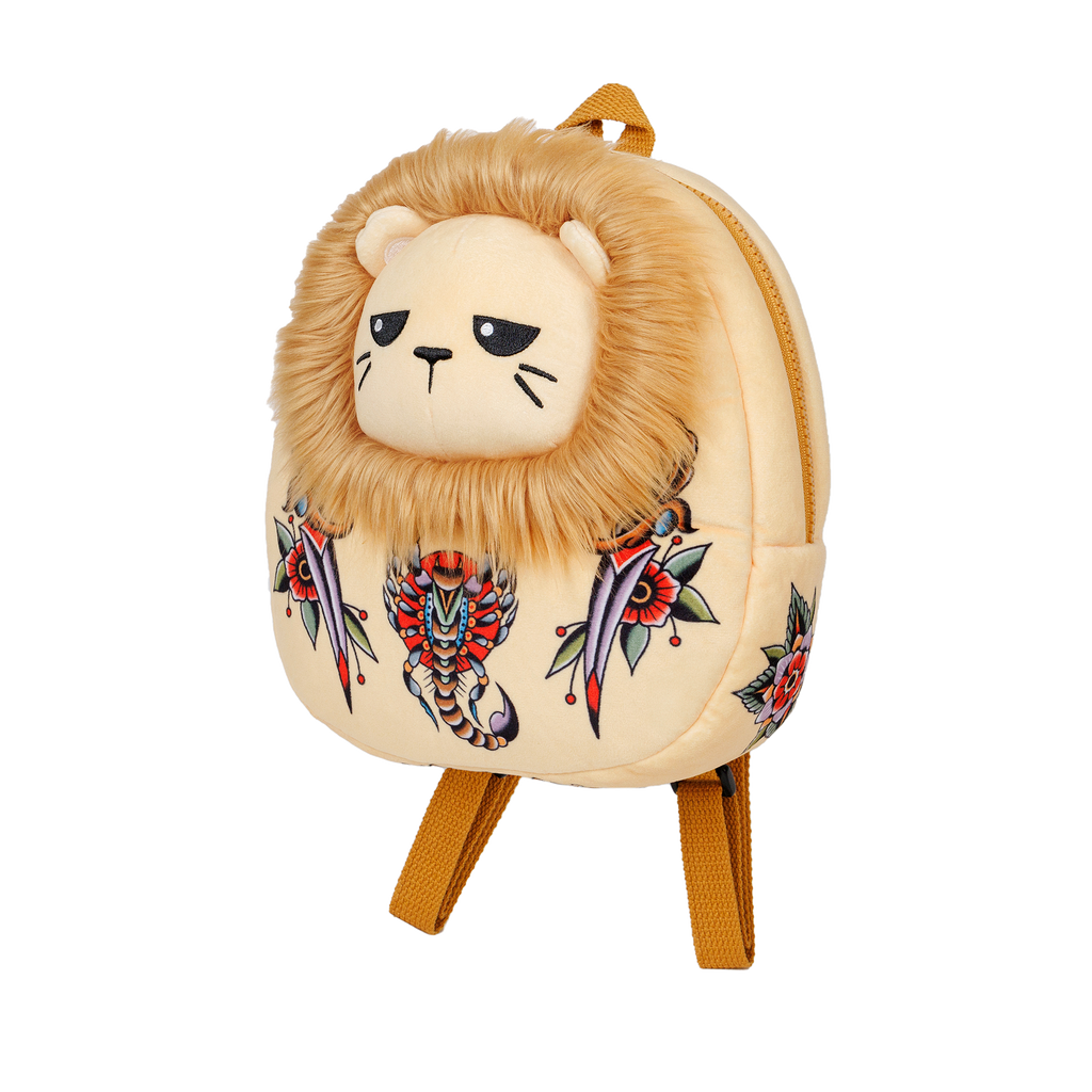 Tattoo Zoo Samuele the Lion Backpack