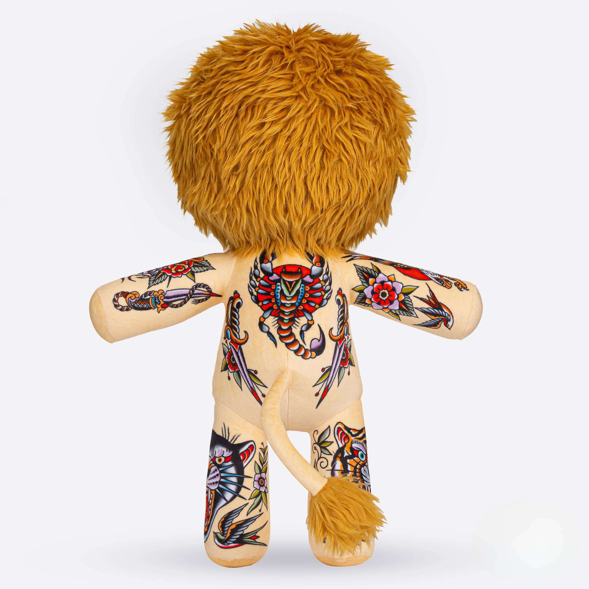 Tattoo Zoo Samuele the Alpha Male Lion 15" Plush