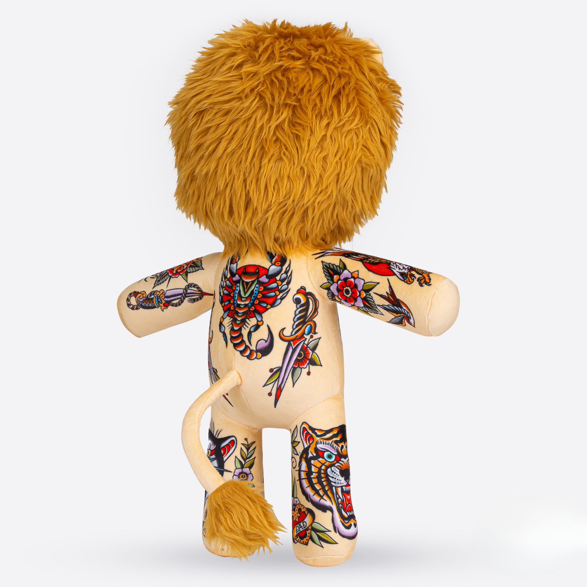 Tattoo Zoo Samuele the Alpha Male Lion 15" Plush