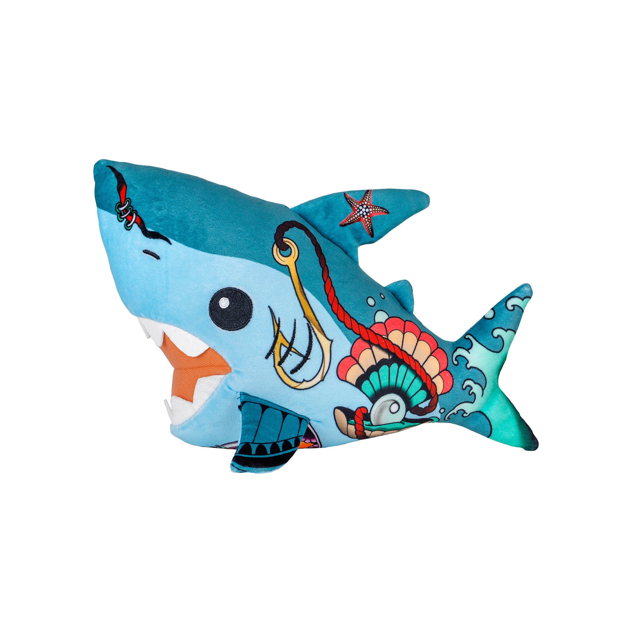 Tattoo Zoo Randy the Shark 12" Plushie