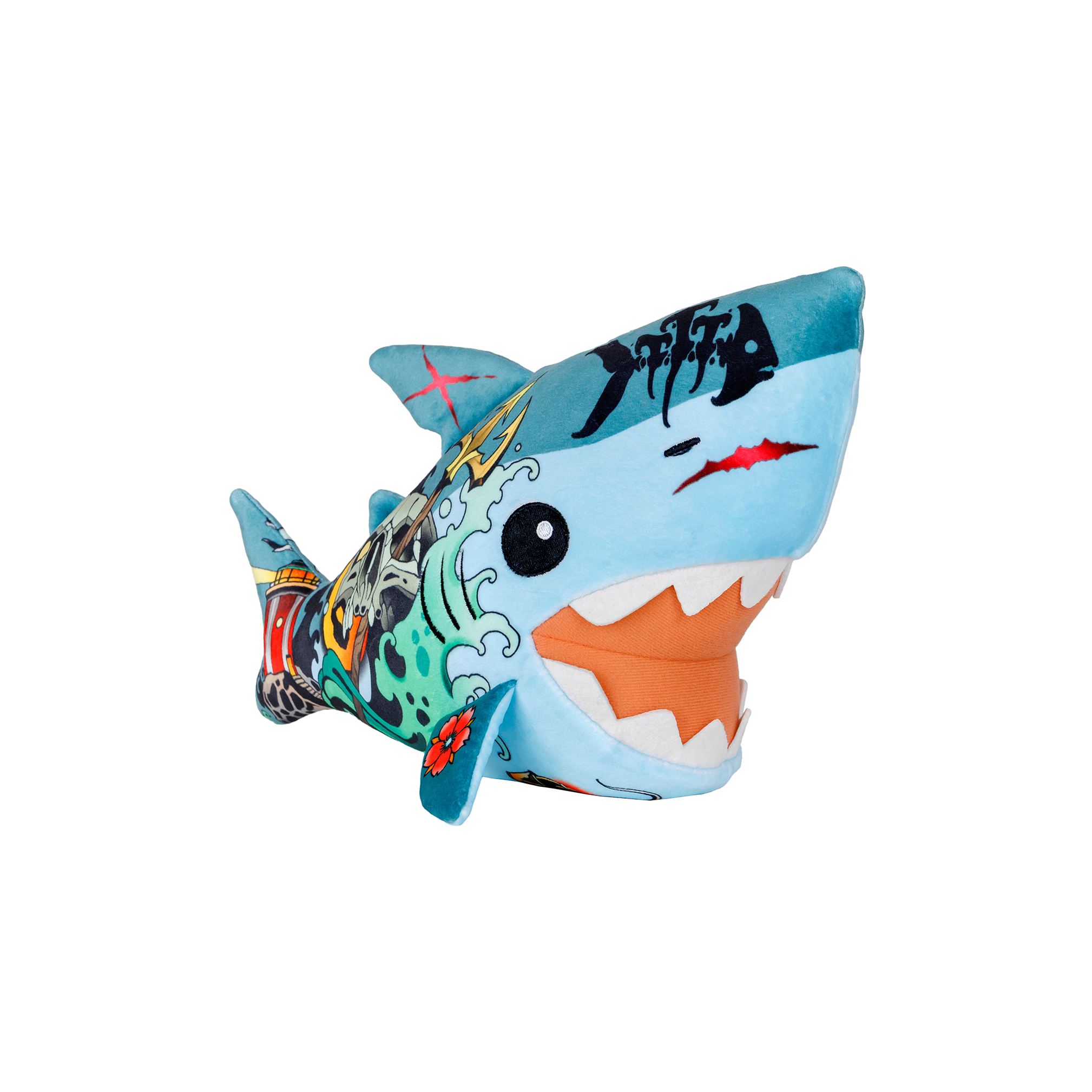 Tattoo Zoo Randy the Shark 12" Plushie