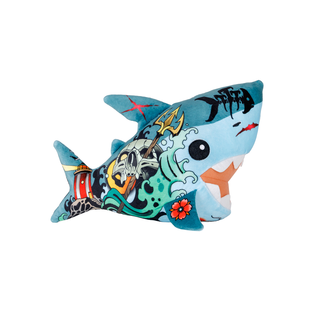 Tattoo Zoo Randy the Shark 12" Plushie