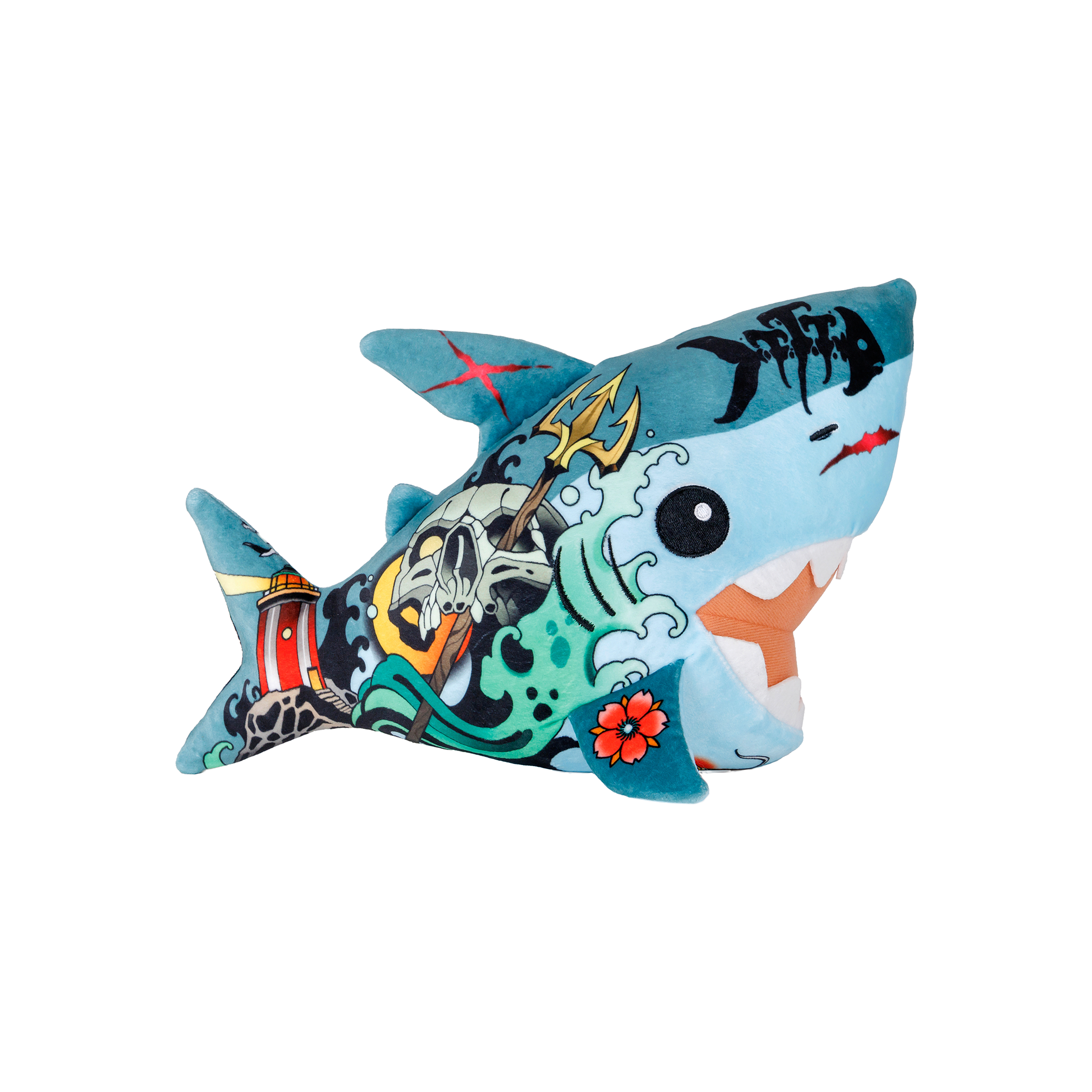 Tattoo Zoo Randy the Shark 12" Plushie