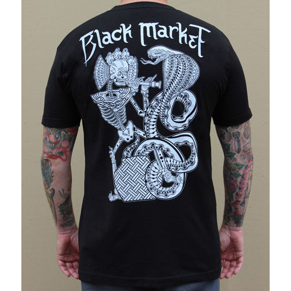 Black Market Art Snake Charmer Tee
