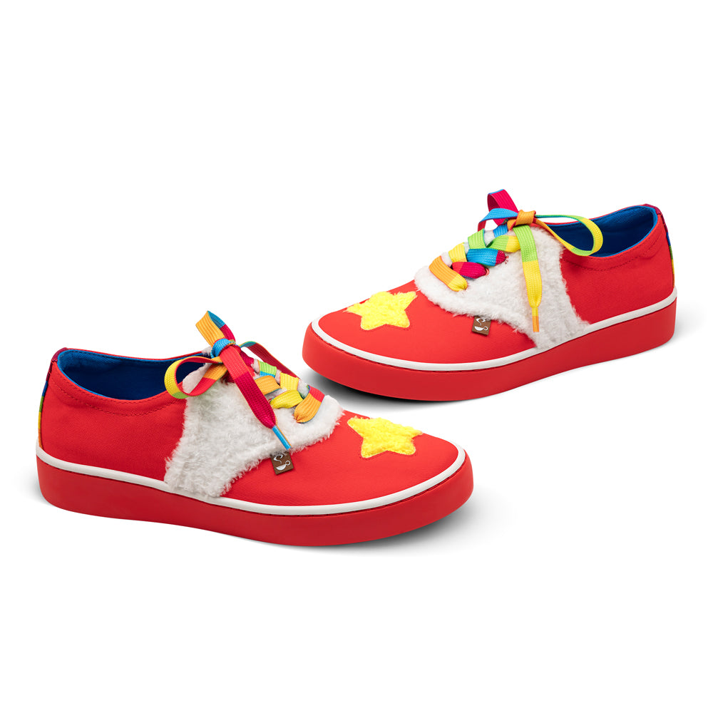 Hot Chocolate Design Star Fluff Red Casual Sneaker