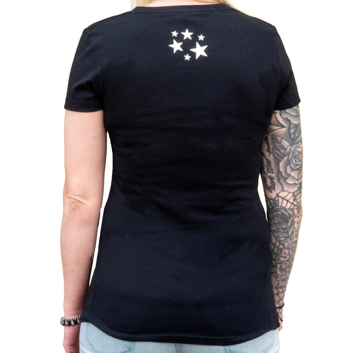 Lowbrow Art Star Man V-neck Bowie Tee