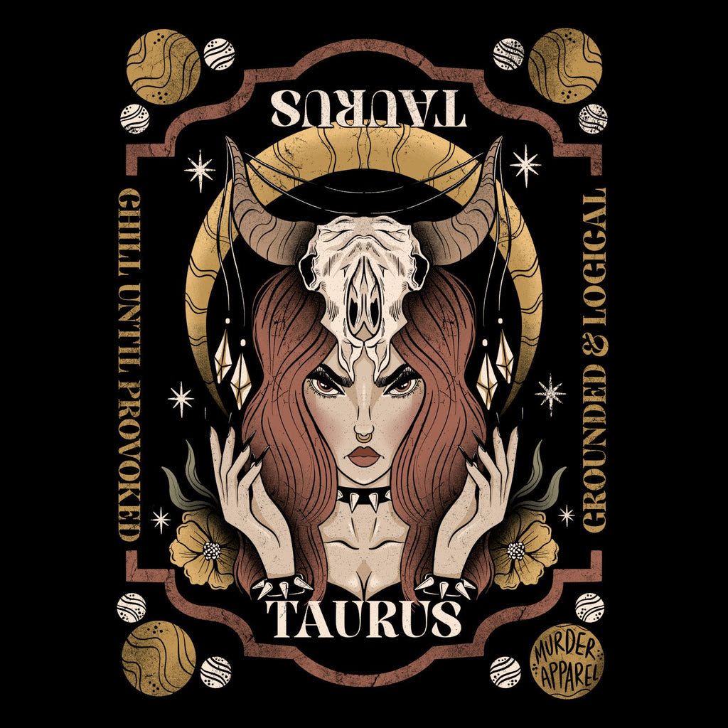 Murder Apparel Taurus Zodiac T-shirt