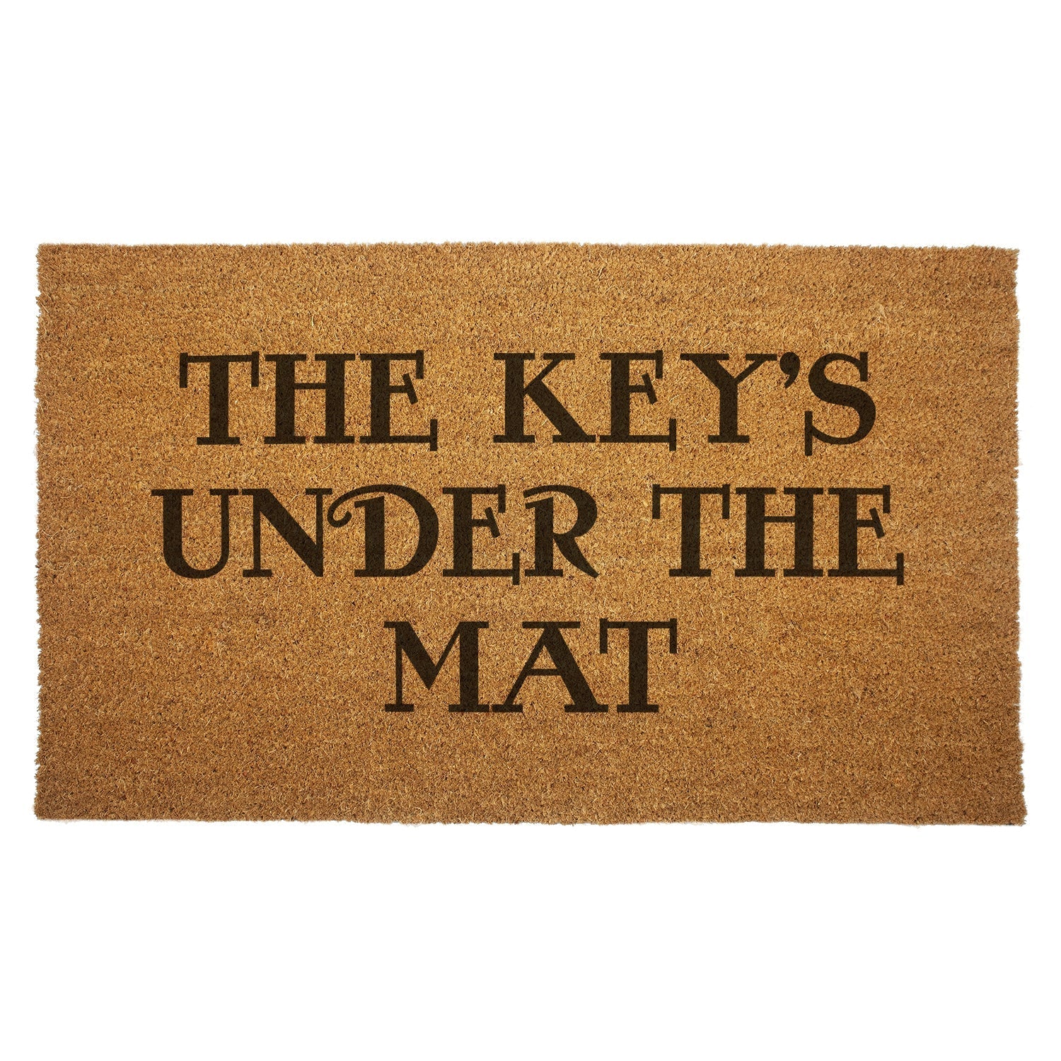 Original Underground The Key's Under the Mat Door Mat