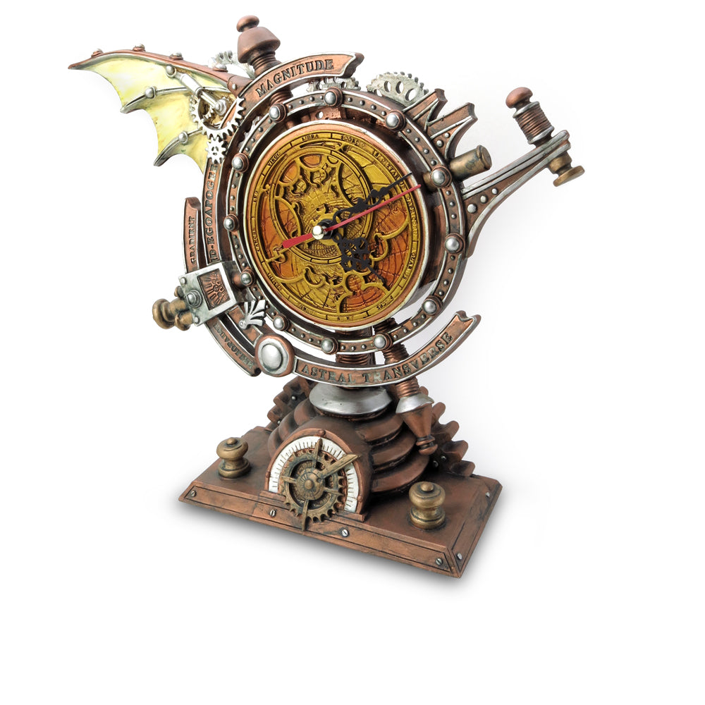 Alchemy Gothic Stormgrave Chronometer Steampunk Clock V15