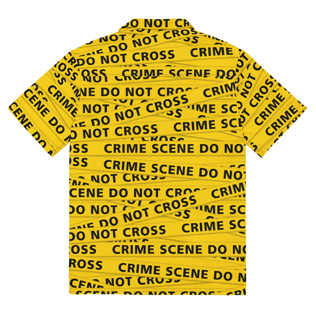 Murder Apparel Crime Scene Button-up