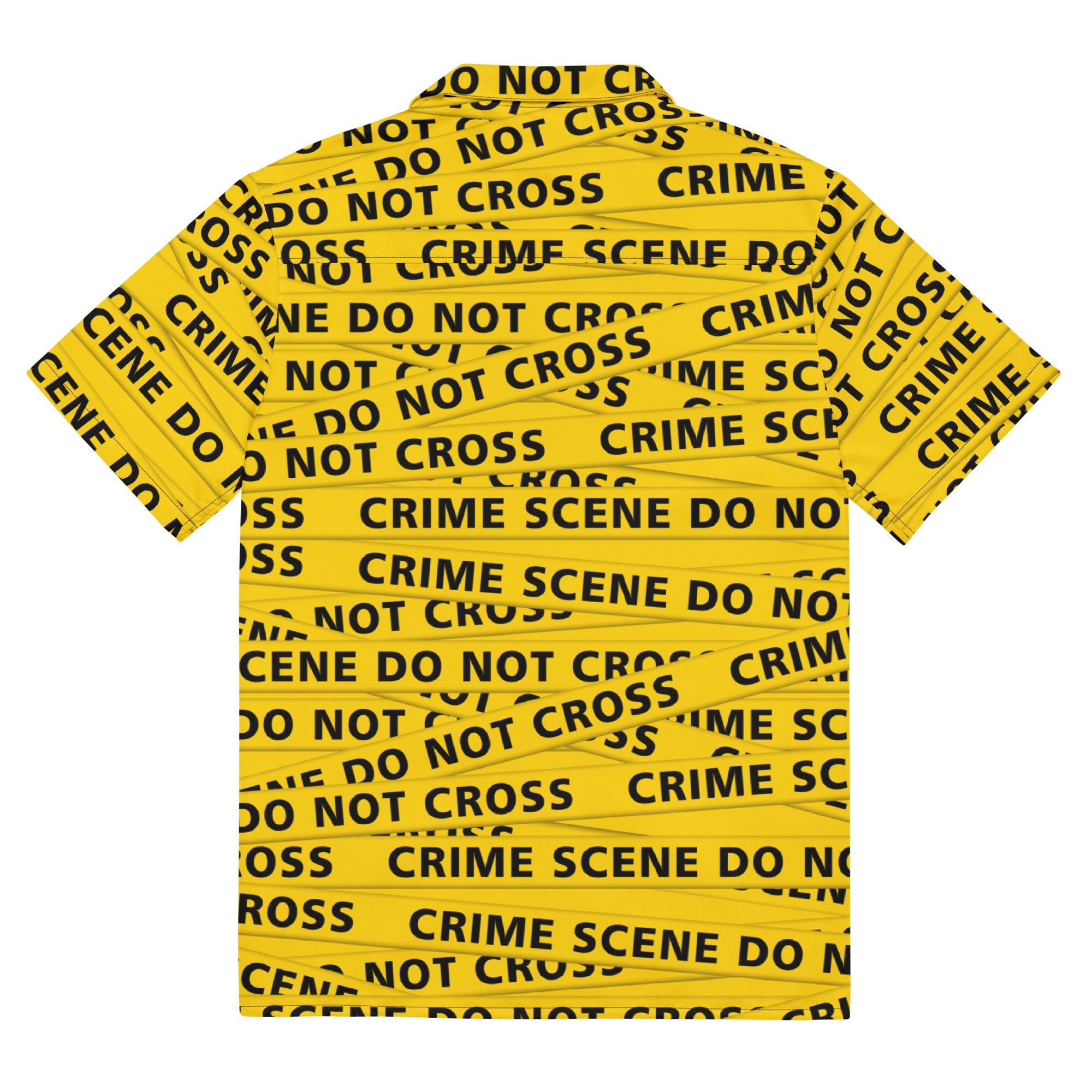 Murder Apparel Crime Scene Button-up