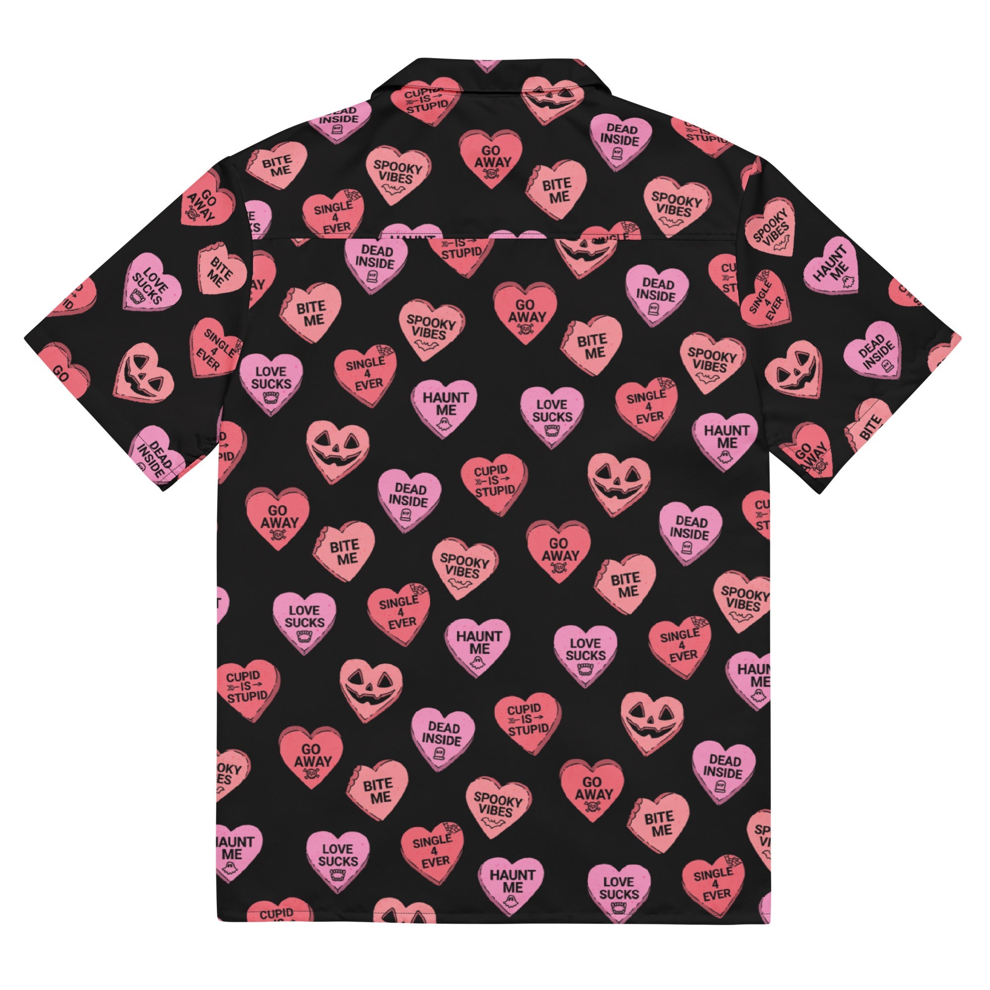 Murder Apparel Candy Hearts Button-up