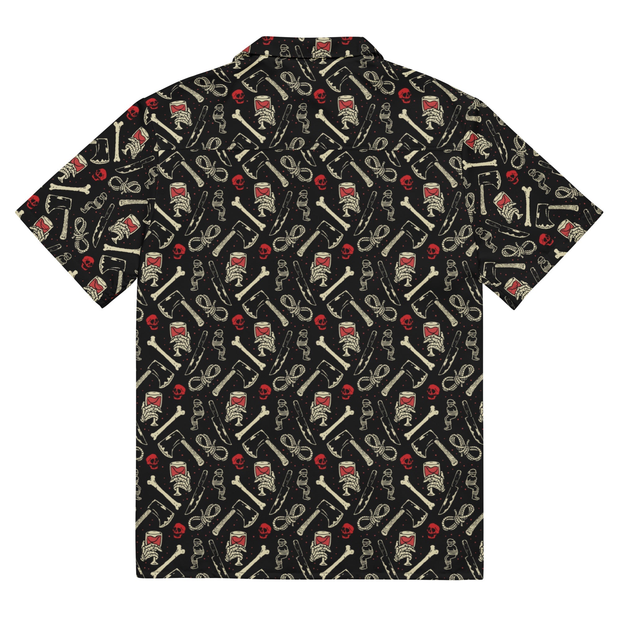 Murder Apparel True Crime And Wine Button-up