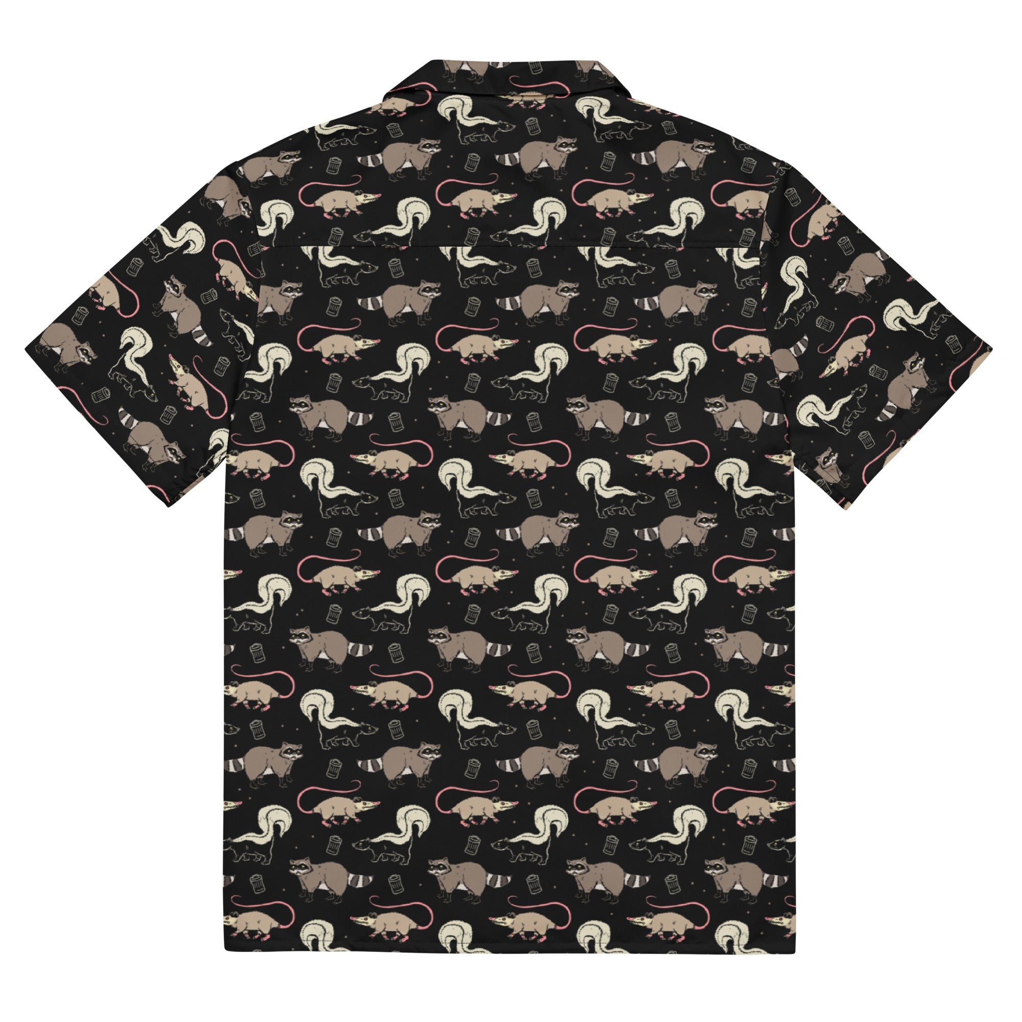 Murder Apparel Garbage Cats Button-up