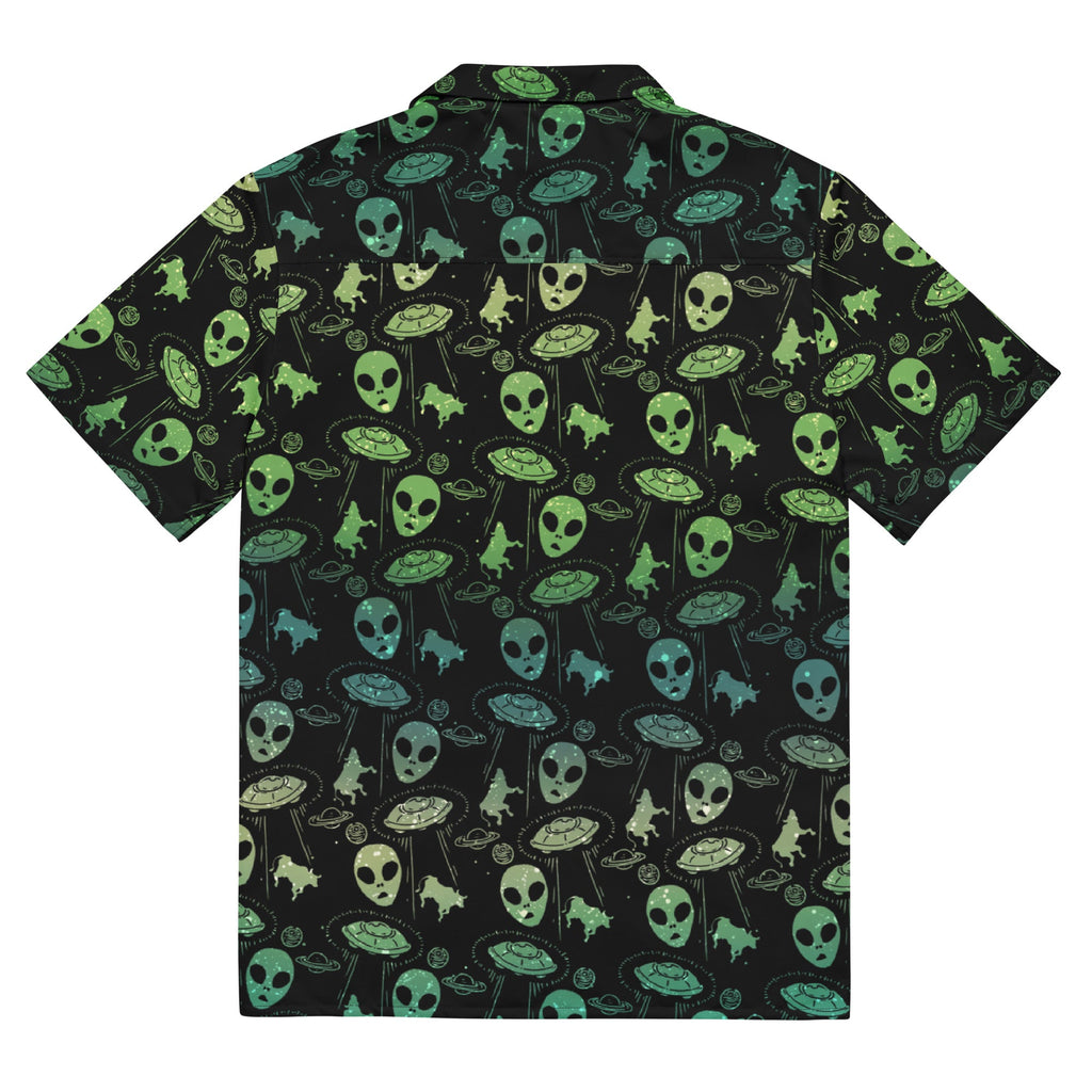 Murder Apparel Aliens And UFOs Button-Up
