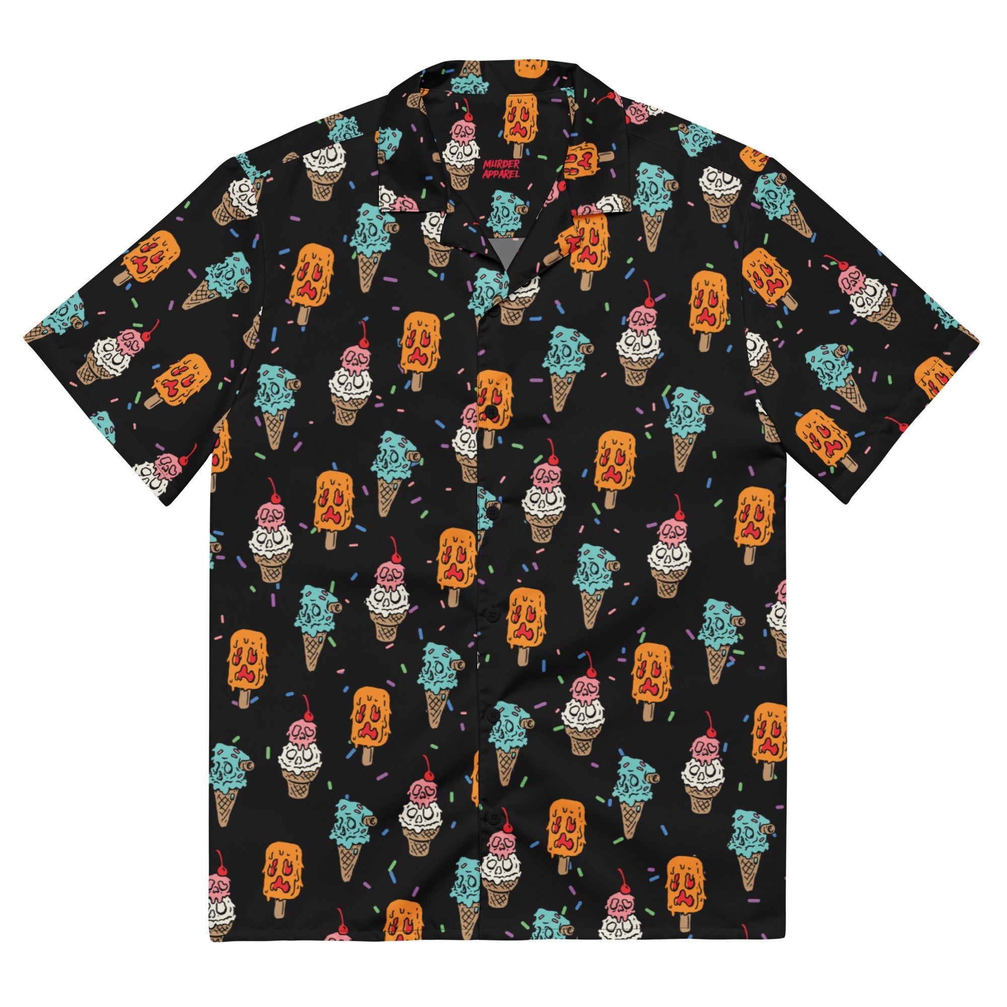Murder Apparel Monster Ice Cream Button-up