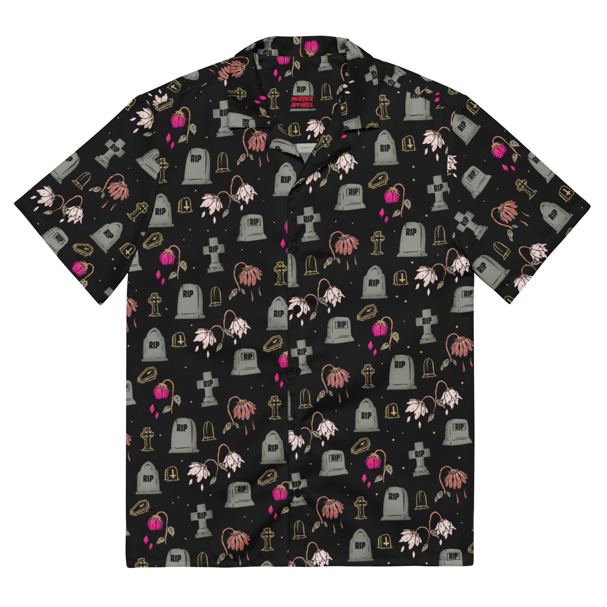 Murder Apparel Cemetery Button-up