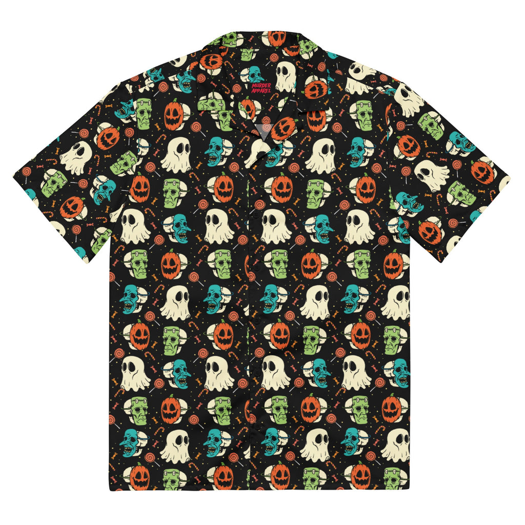 Murder Apparel Retro Halloween Button-up