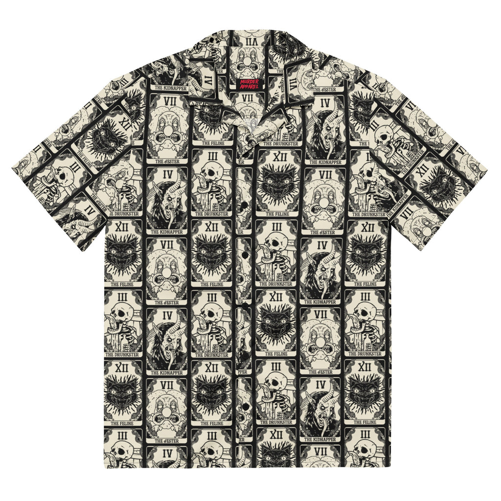 Murder Apparel Death Tarots Button-up