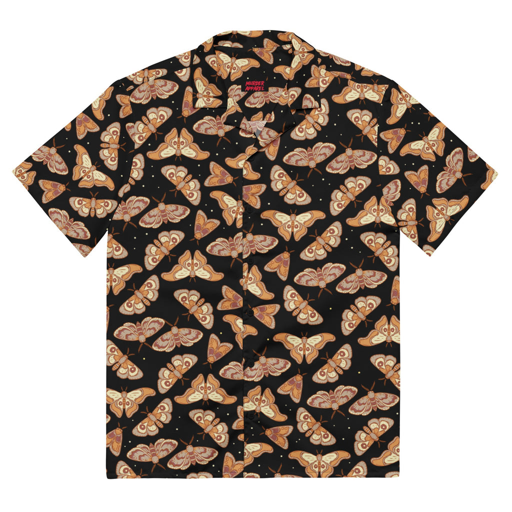 Murder Apparel Death Moths Button-up