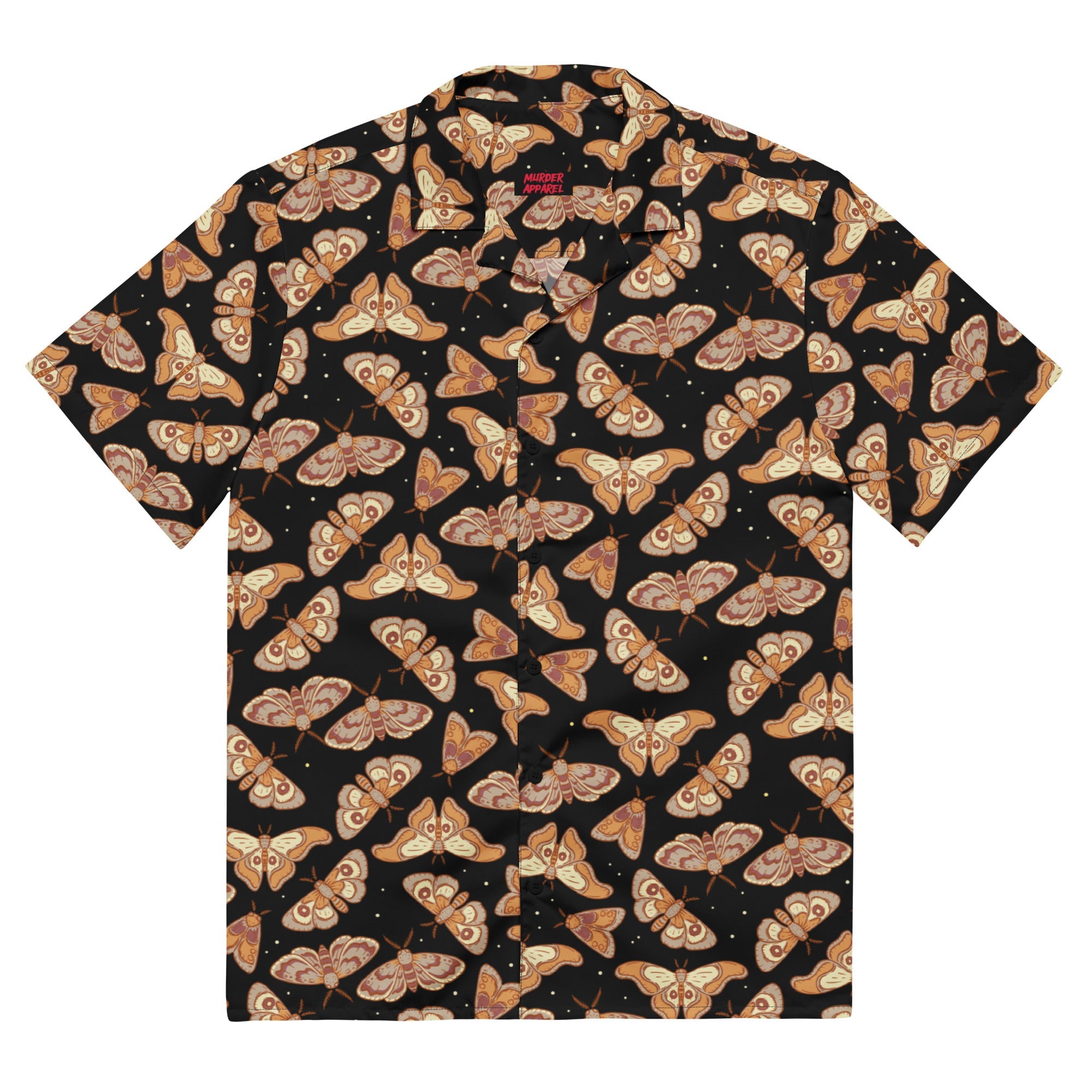 Murder Apparel Death Moths Button-up