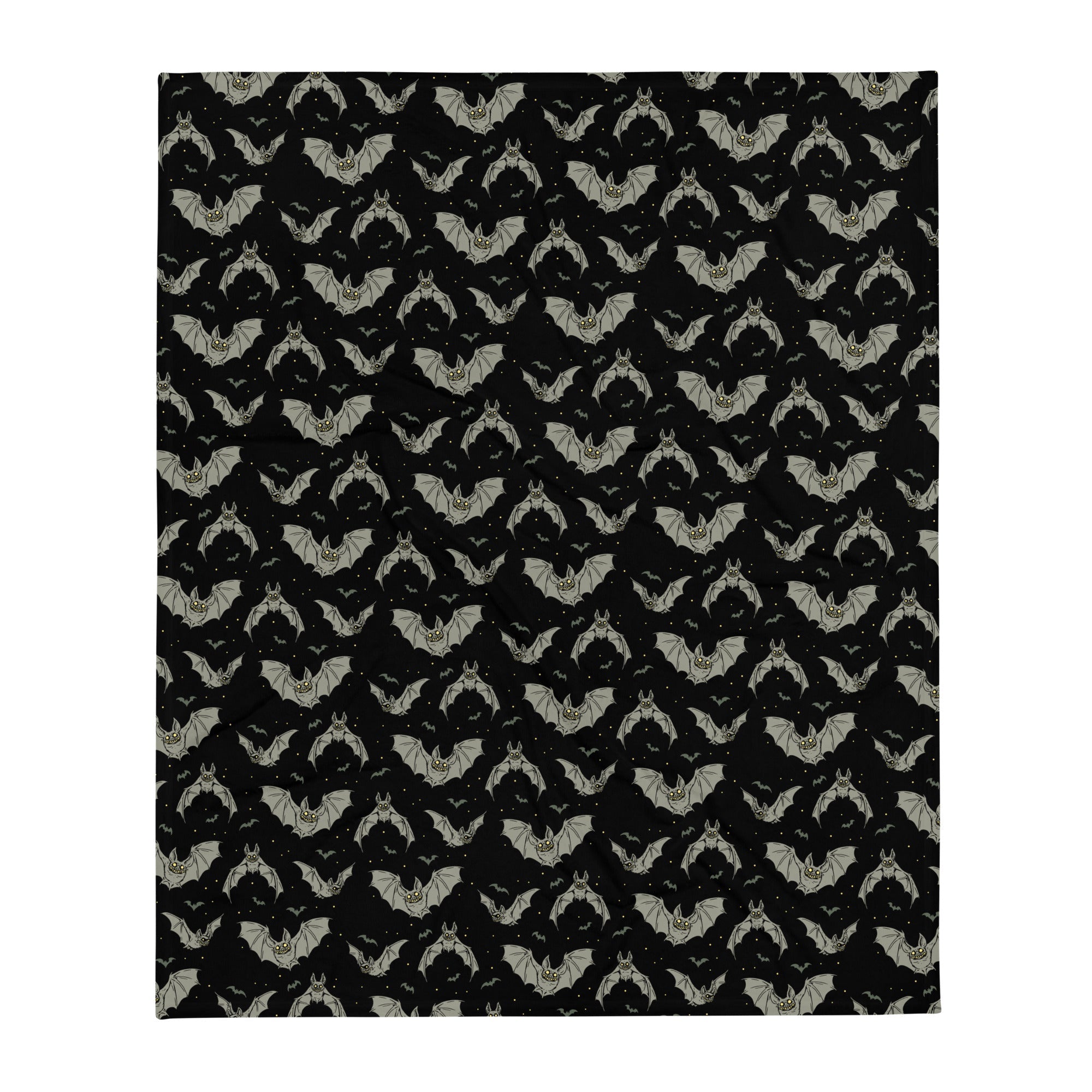 Murder Apparel Bats Throw Blanket
