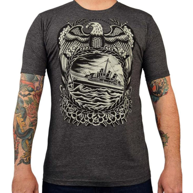 Black Market Art Battleship Nautical Tee