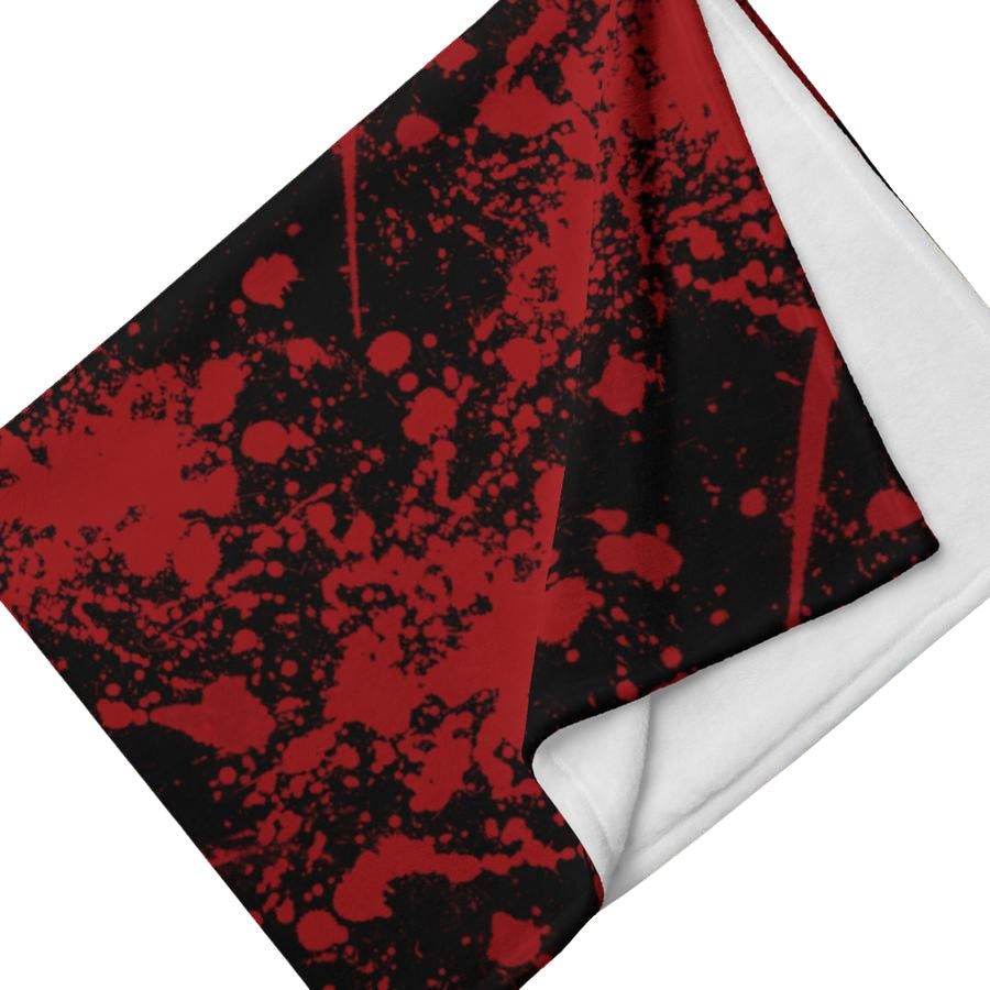 Murder Apparel Bloody Throw Blanket