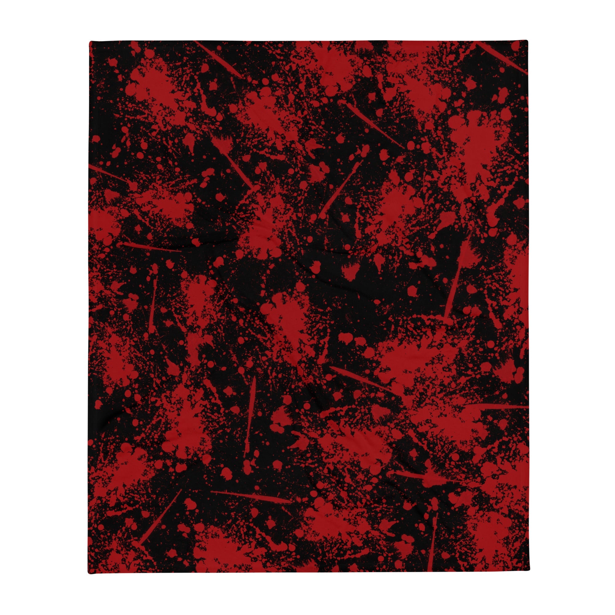 Murder Apparel Bloody Throw Blanket