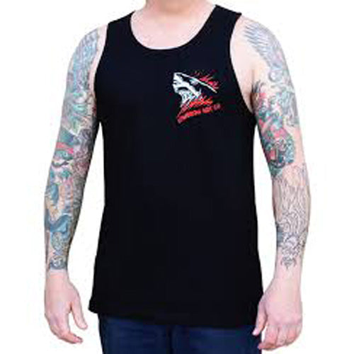 Lowbrow Art Bloody Waters Surfing Tank Top