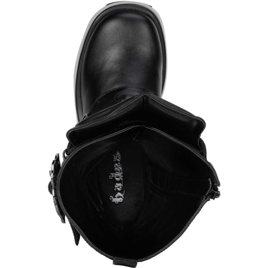 Hades BODIL Black Knee High 5" Platform Boots 6-12