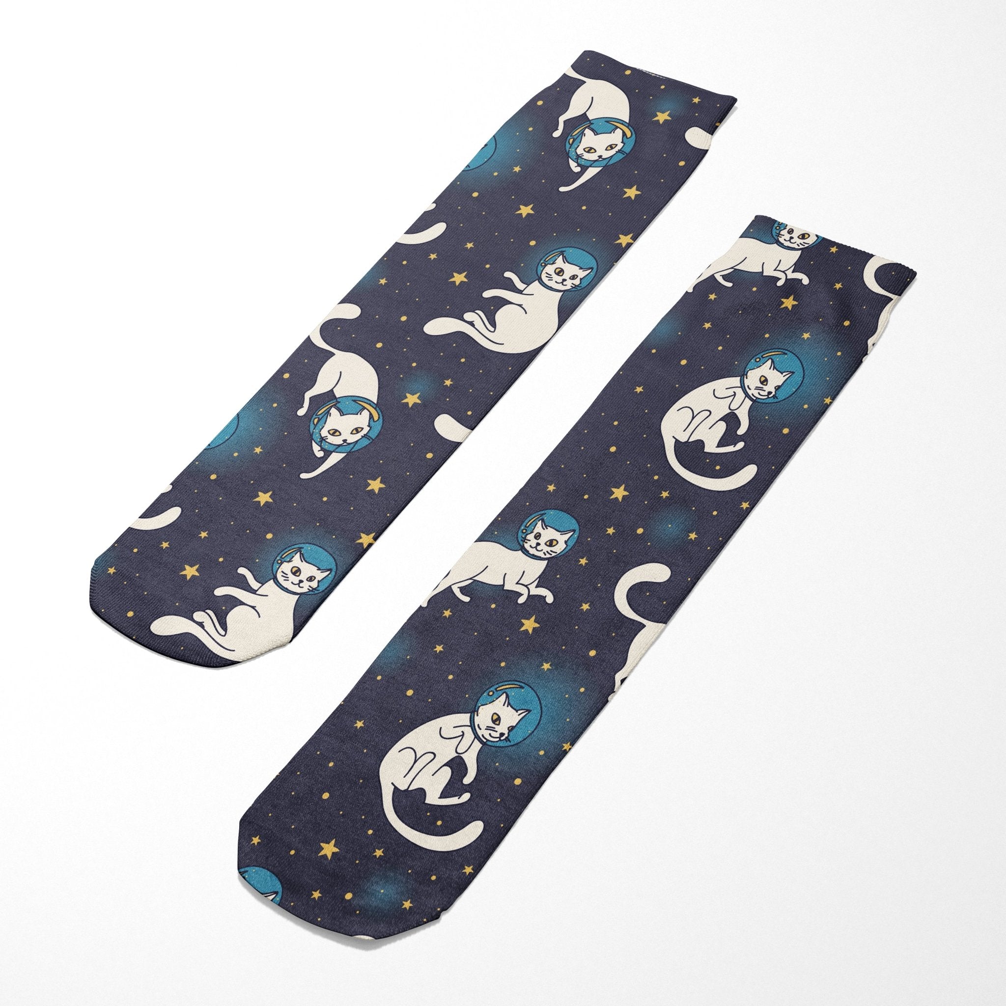 Original Underground Cats in Space Socks