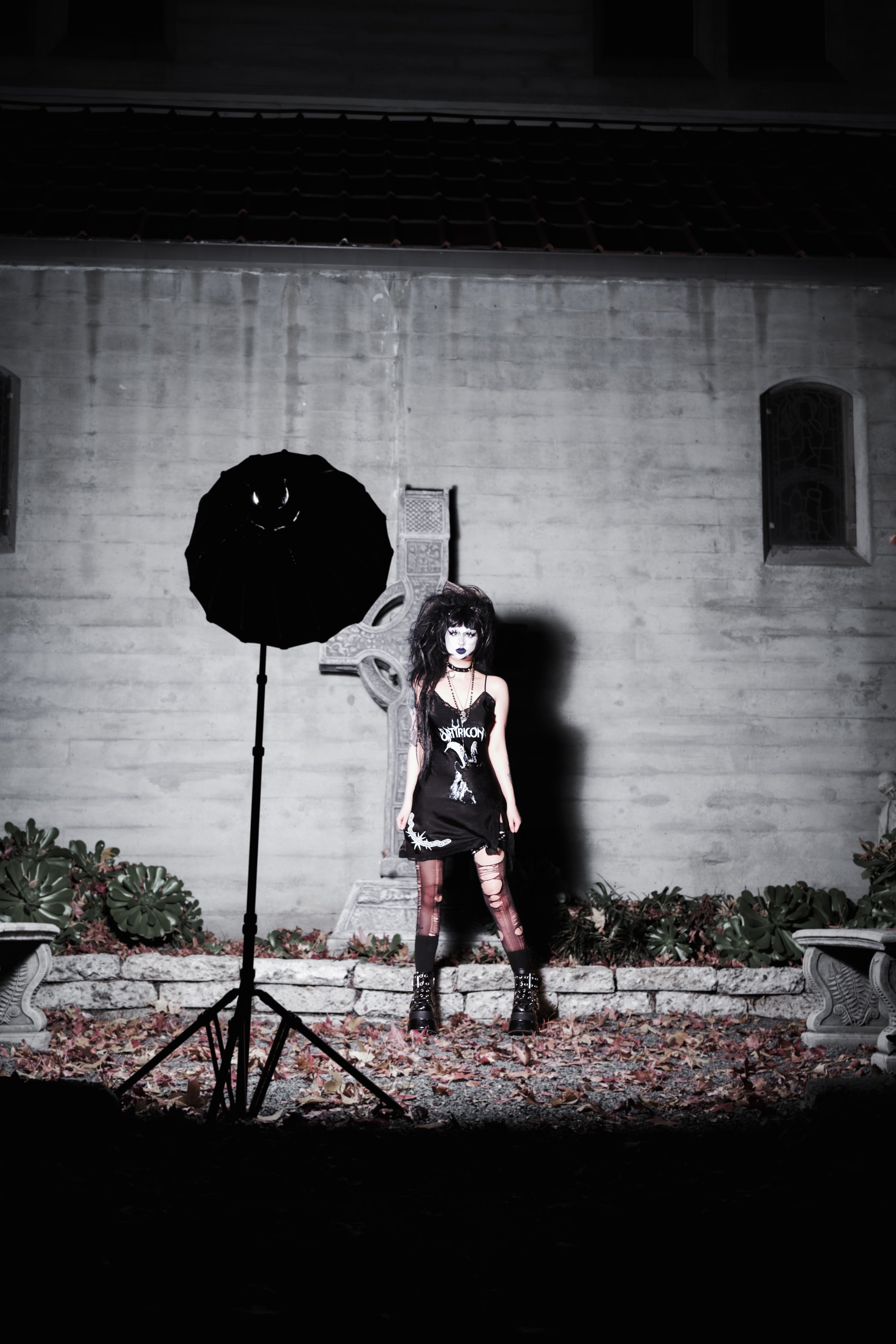 Vera's Eyecandy Satyricon Mini Slip Dress