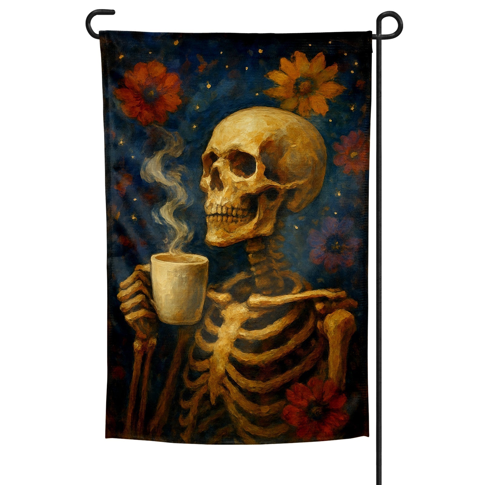 Original Underground Coffee After Death Garden Flag