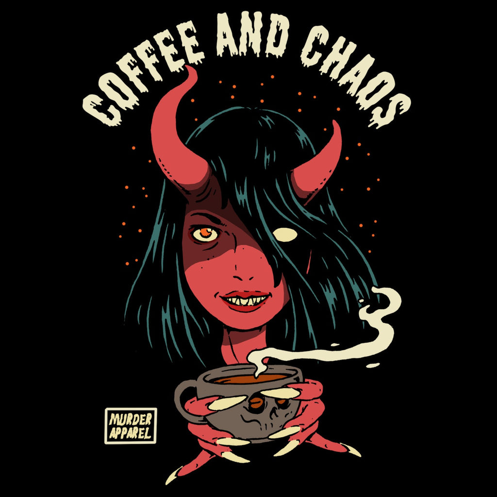 Murder Apparel Coffee And Chaos T-shirt