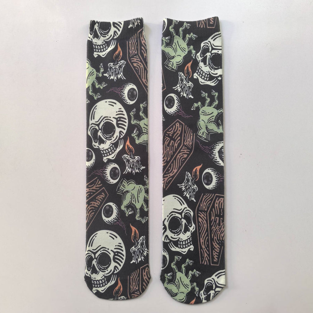 Original Underground Coffins and Skulls Socks