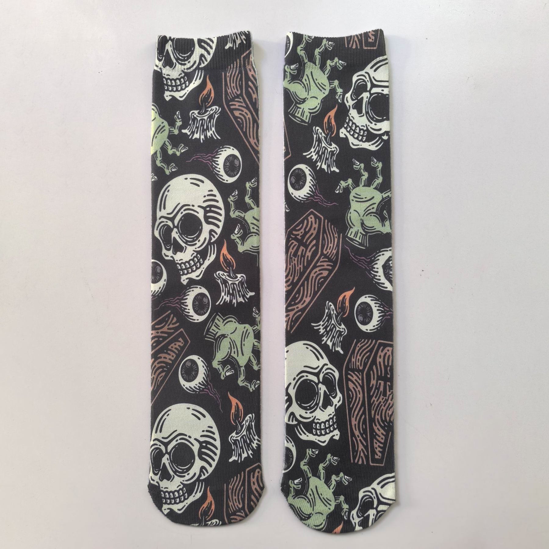 Original Underground Coffins and Skulls Socks