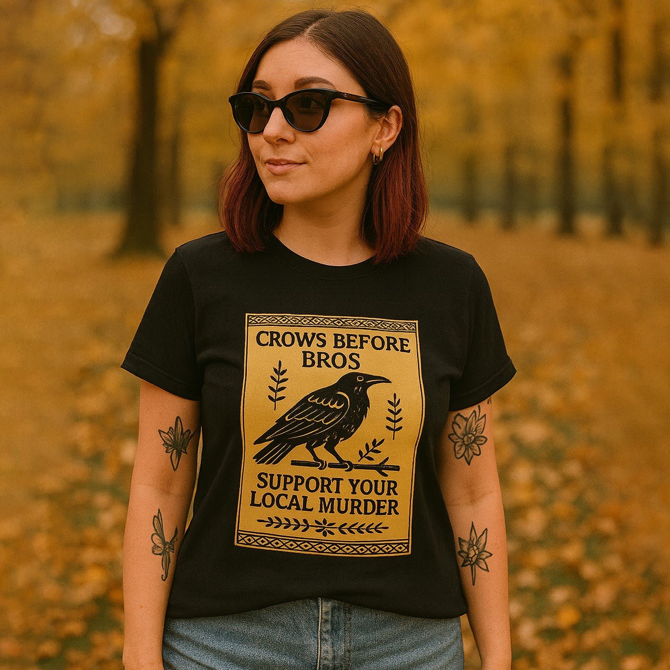 Original Underground Crows Before Bros T-Shirt