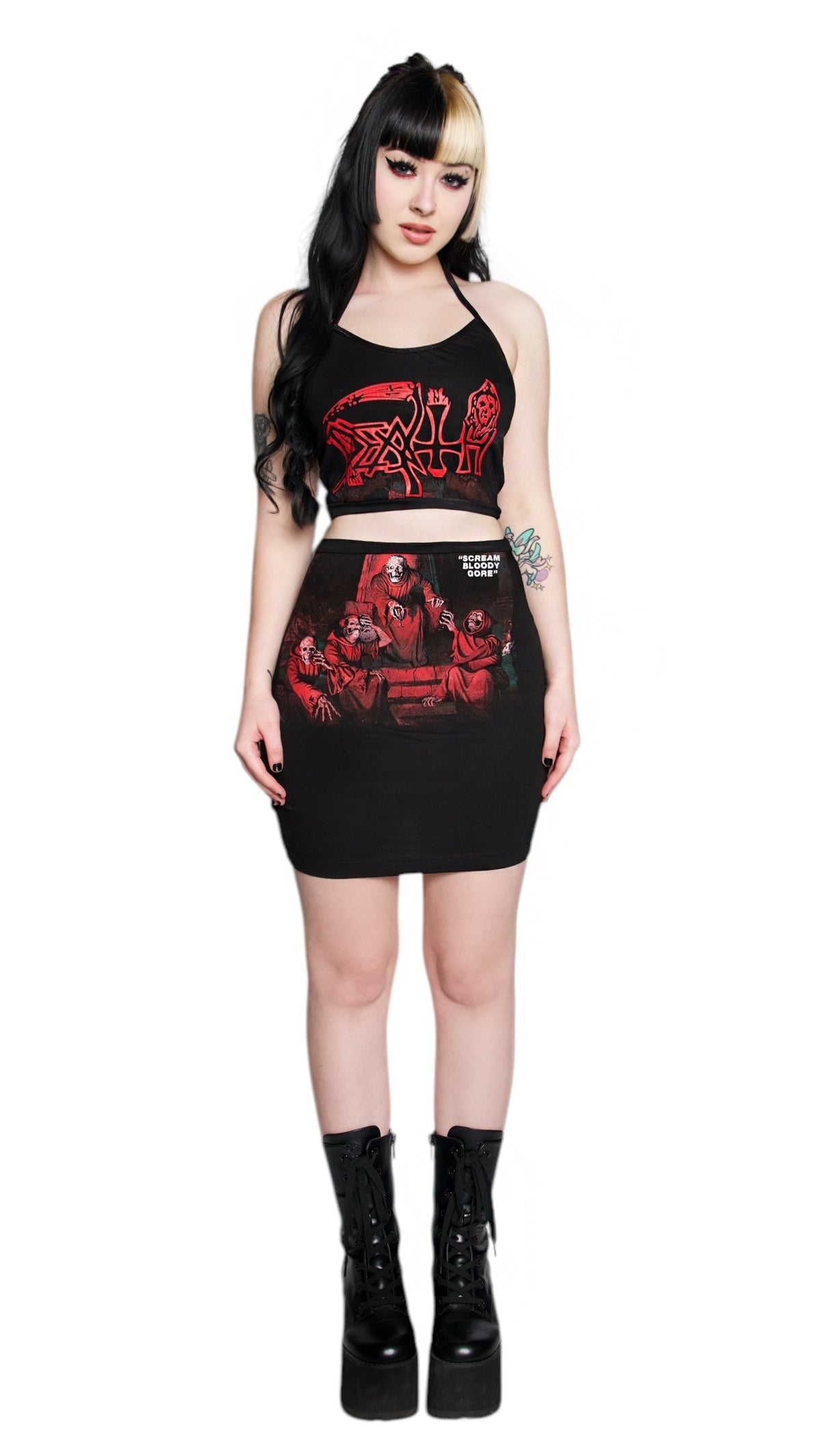 Vera's Eyecandy Two Piece Death Dress
