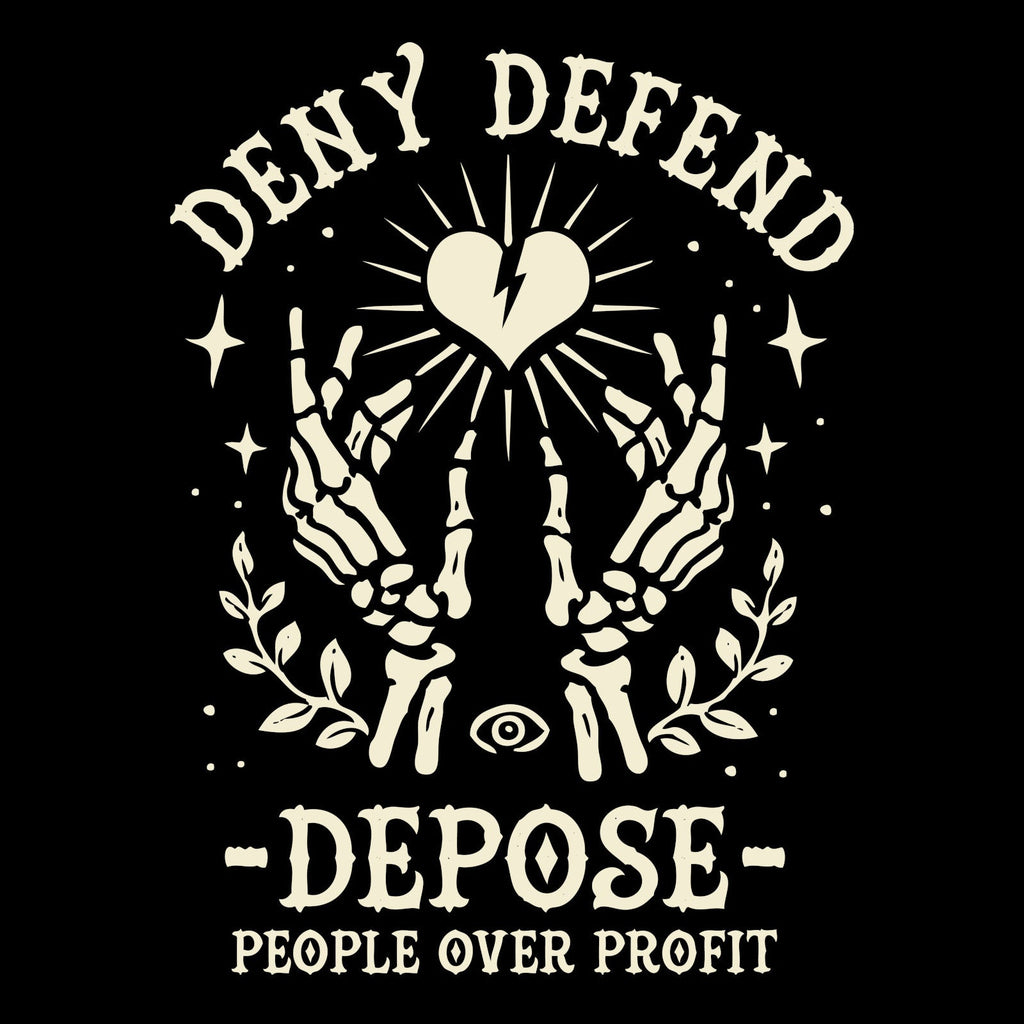 Murder Apparel Deny Defend Depose T-shirt
