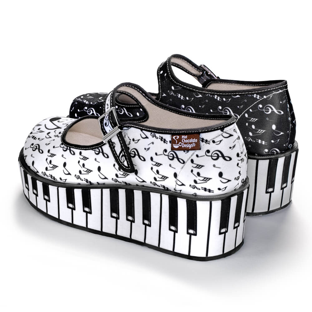 Hot Chocolate Design Chocolaticas® Thank You Music Mary Jane Platform