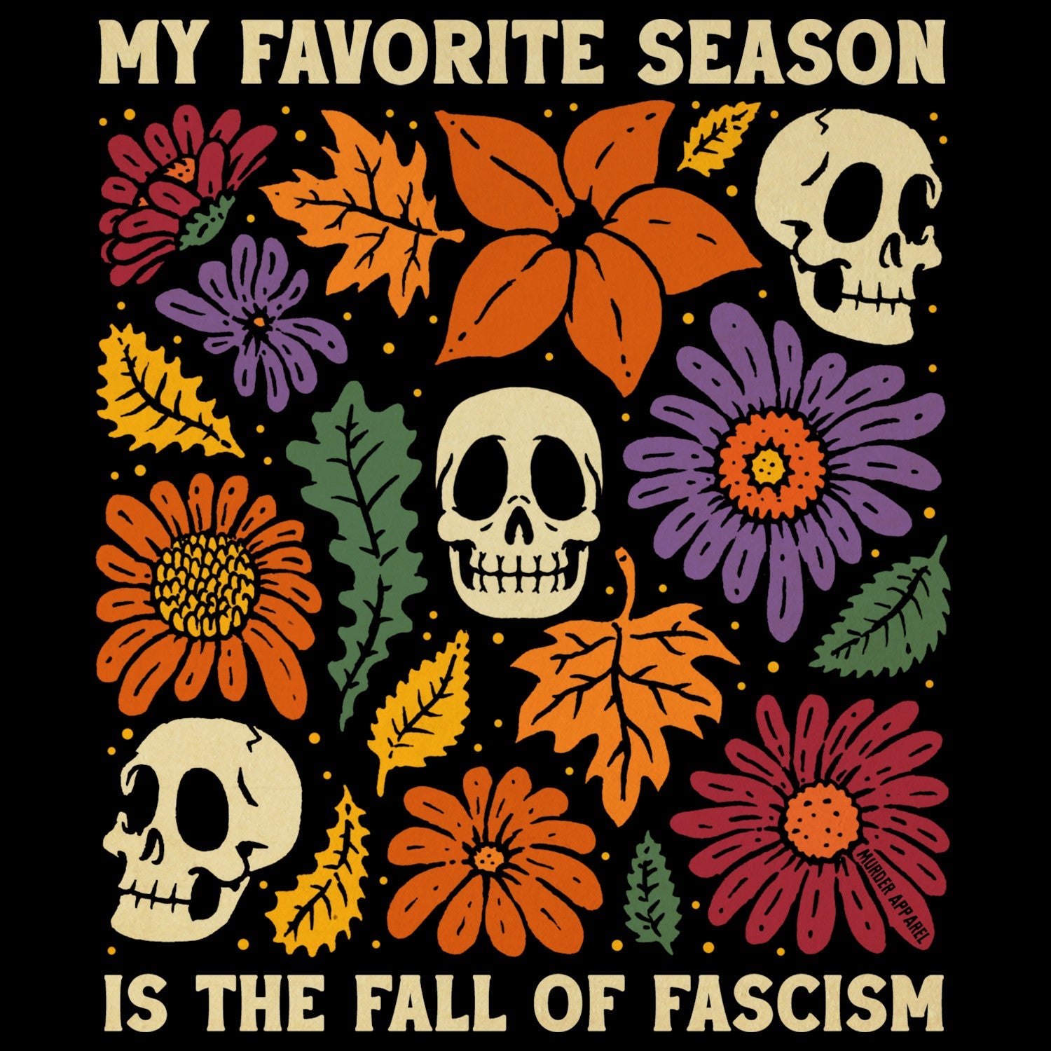 Murder Apparel Fall Of Fascism T-shirt