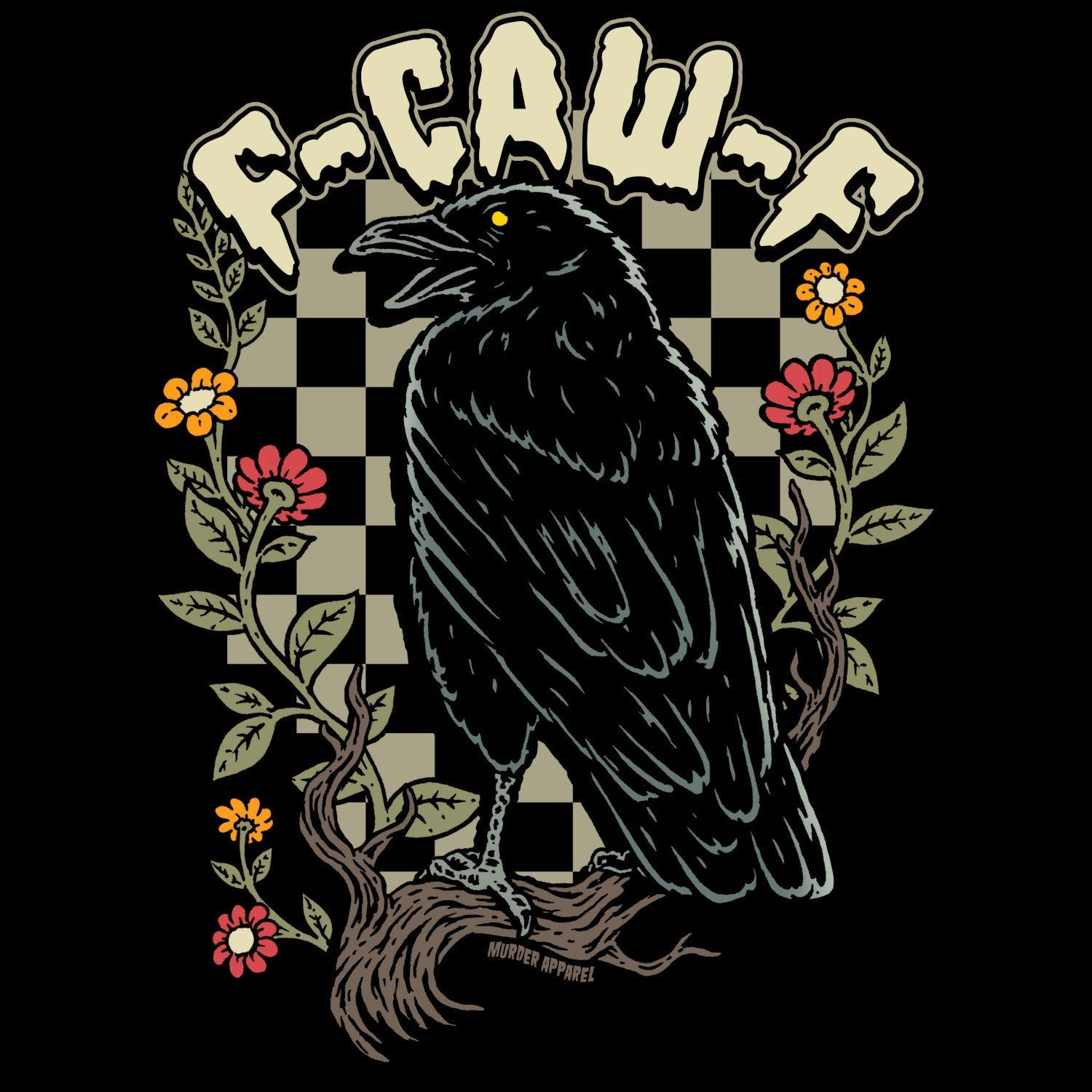 Murder Apparel F-CAW-F Raven T-shirt