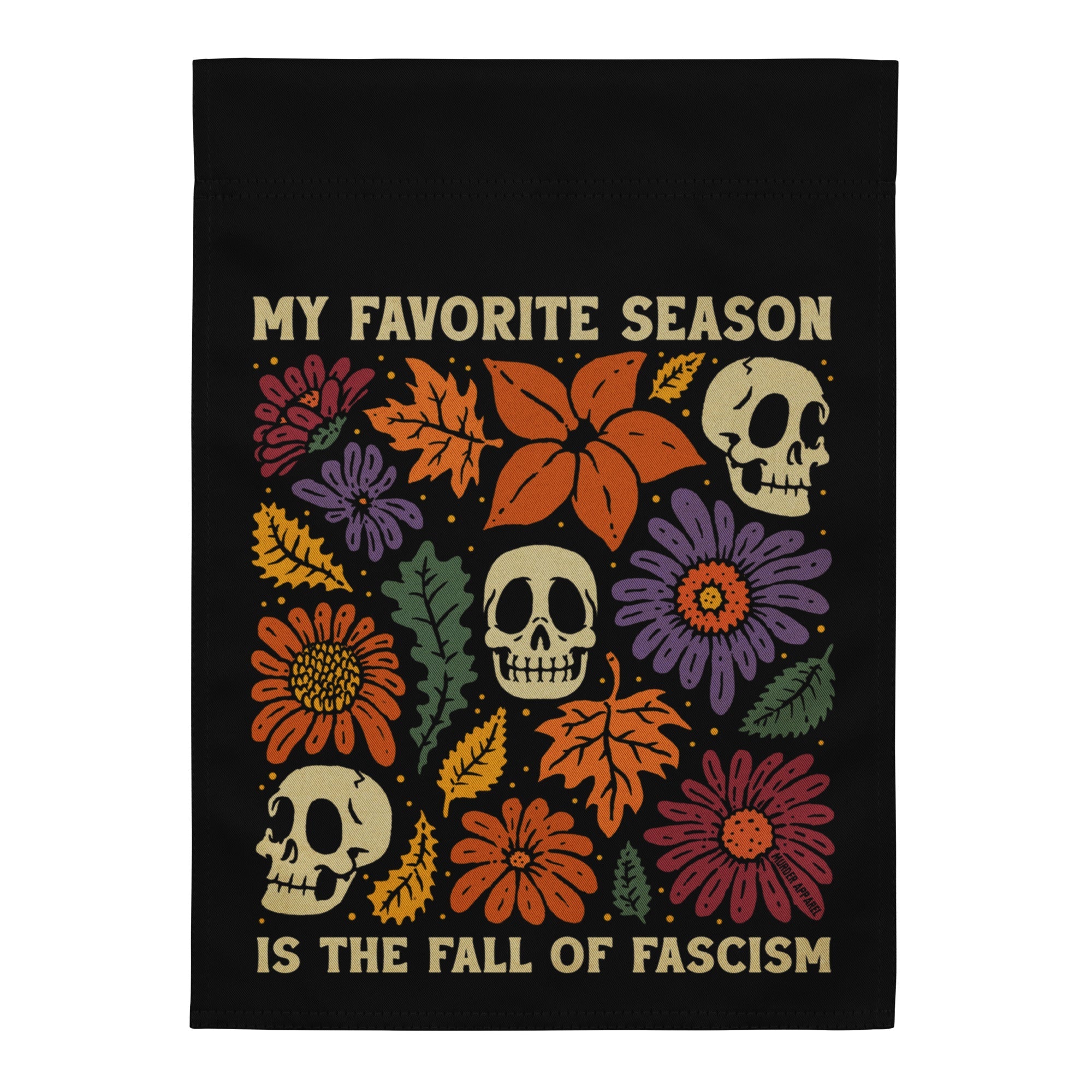 Murder Apparel Fall Of Fascism Garden Flag