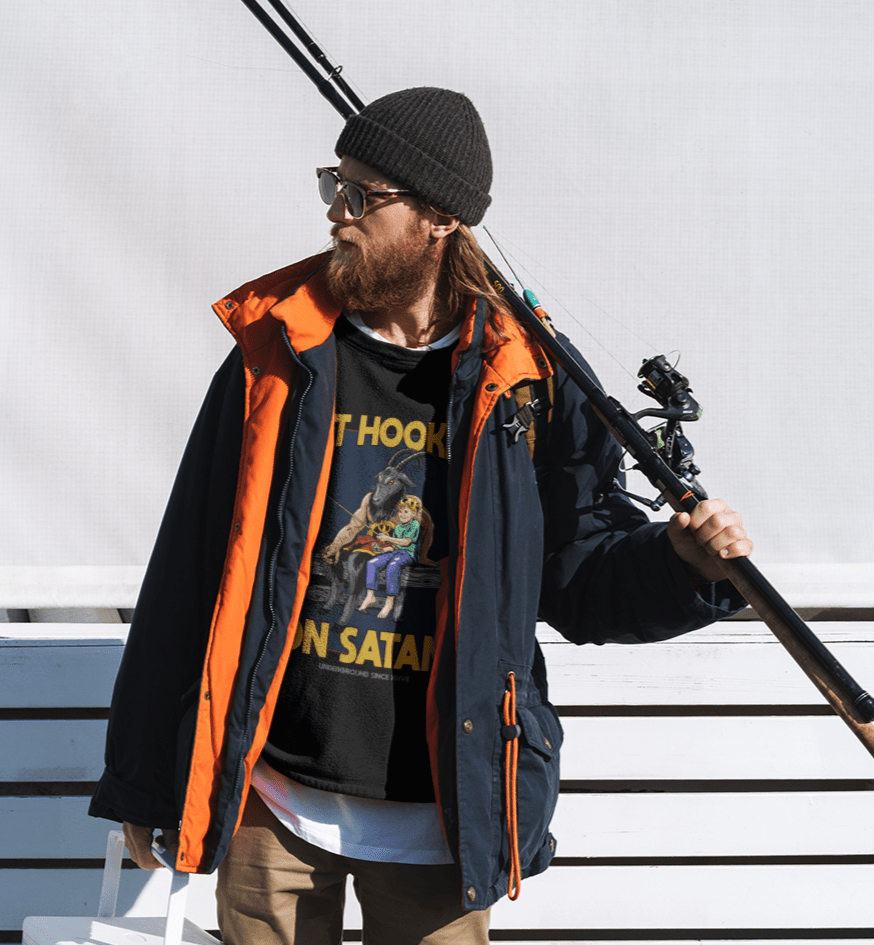 Original Underground Get Hooked On Satan Tee