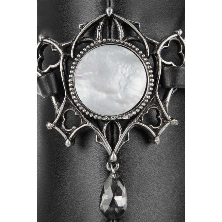 Hades + Alchemy GHOST OF WHITBY Black Mid Calf Boots 5" Heel 6-12